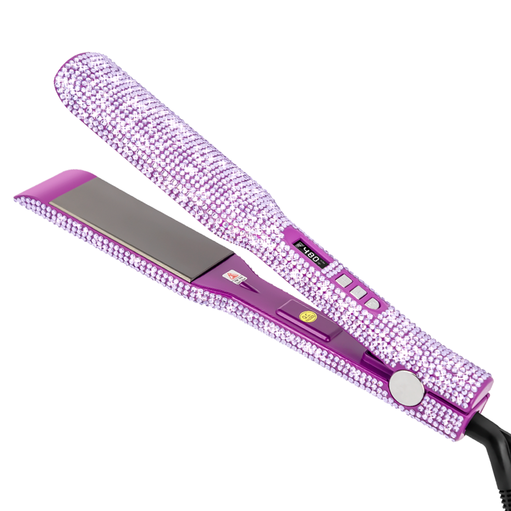 Crystal Hair Straightener Flat Irons Tools