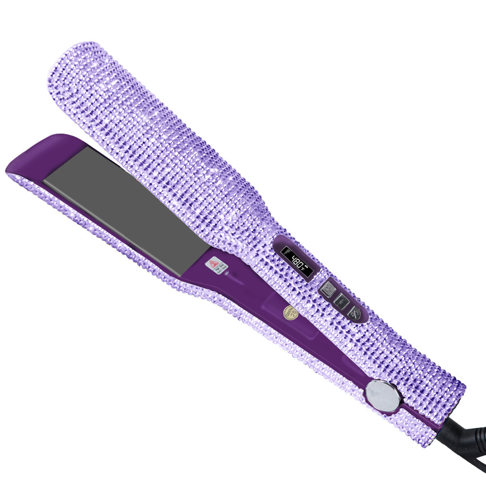 Crystal Hair Straightener Flat Irons Tools