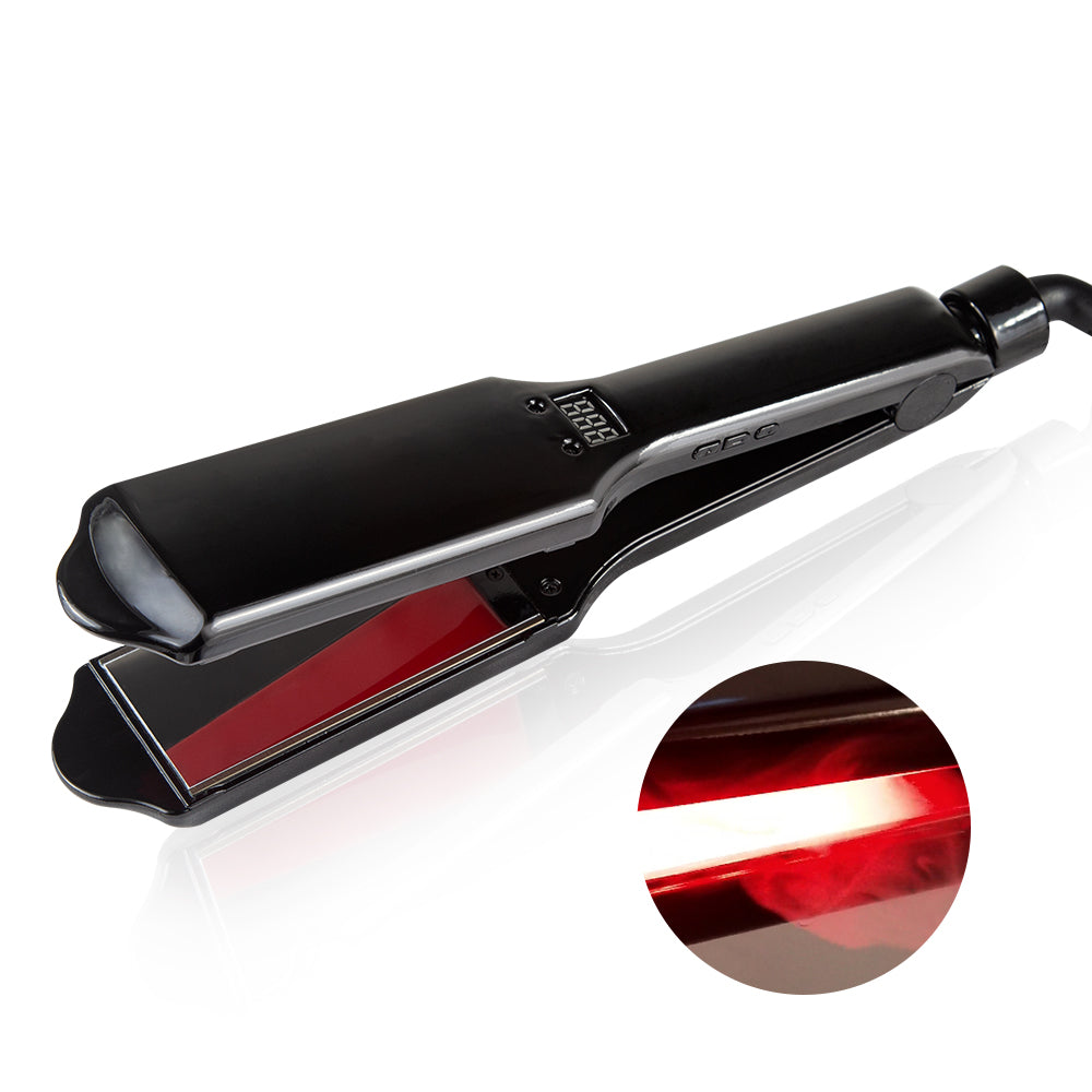 Infrared Ultrasonic Hair Care Iron Wide Size Plate