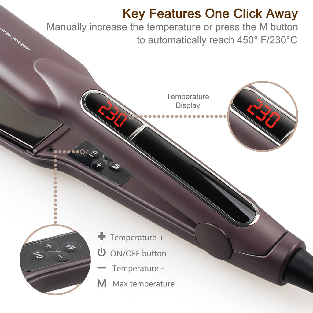  Hair Straighteners Professional MCH Heater Straightening flat irons