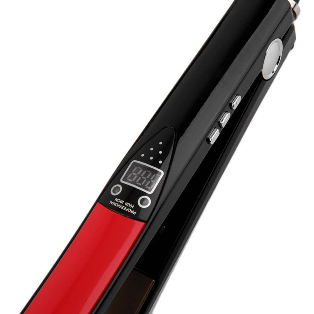 Professional Ceramic Hair Straightener Black Flat Irons