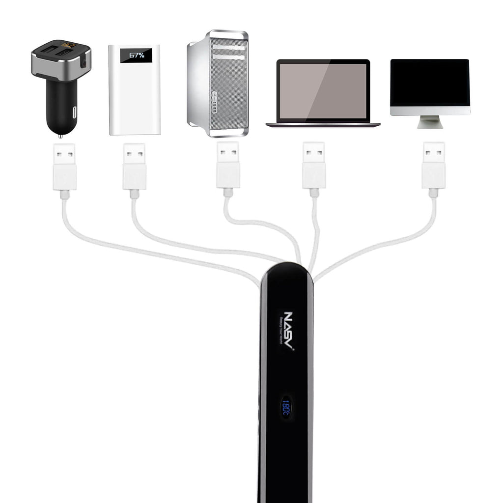 Nasv beard sale straightener